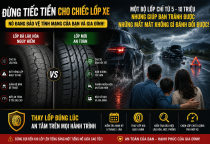 Đừng Tiếc 5 Triệu Cho Bộ Lốp, Kẻo Một Ngày Phải Trả Giá Bằng Cả Gia Đình