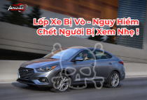 Lốp Bị Vò Do Hết Hơi – Sự Chủ Quan Có Thể Trả Giá Bằng Chính Mạng Sống